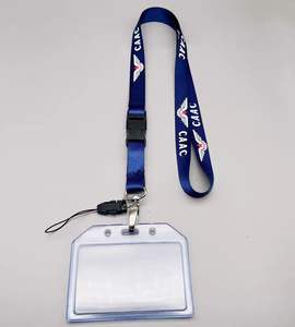 ZP-オフィスIDカードホルダーとイベントのための卸売取り外し可能なバックルポリエステルストラップカスタムロゴ熱伝達ストラップ - Product Image 6