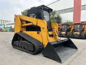 FREE SHIPPING China Wheel Skid Steer Loader Skid-steer Loader Hot Sale America Jc65 Jc60 Small Skid Steer Loader