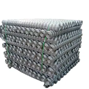 Factory outlet pvc galvanized welded fencing net iron wire mesh welded wire mesh panel roll