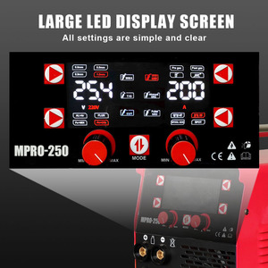 Máquina <span class=keywords><strong>de</strong></span> <span class=keywords><strong>Soldar</strong></span> 6 en 1 <span class=keywords><strong>MIG</strong></span> <span class=keywords><strong>TIG</strong></span> MMA, Cortadora MPRO-250 220V Portátil para Uso Doméstico, Soldador <span class=keywords><strong>de</strong></span> <span class=keywords><strong>Plasma</strong></span>, <span class=keywords><strong>Corte</strong></span> Máximo <span class=keywords><strong>de</strong></span> 14 mm - Product Image 5
