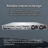 Serveur en rack 1U R4700 G5 avec processeur Intel Xeon de 3e génération DDR4 pour centre de données haute densité et informatique en nuage