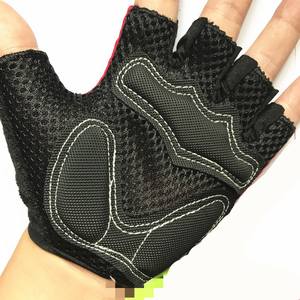 Cycling Gloves Half Finger Unisex Adult Bicycle Riding Gear Summer Mountain <b>Bike</b> Gloves <b>Red</b> Blue Green Colors Available - Product Image 2