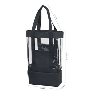 Bolsa de Playa Aislada con Logotipo Personalizado OEM, Bolsa Refrigerante de Picnic de Doble Capa - Product Image 6