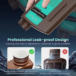 Resina UV SUNLU Estándar 100% Pura de 405nm para Impresora 3D LCD, Material Fácil de Imprimir con Buena Precisión - Product Image 5