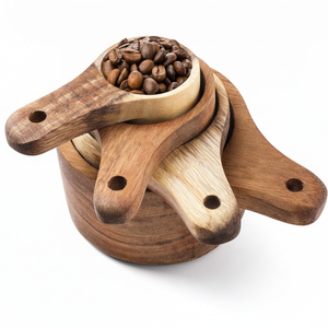 Elegante Cuchara de Madera para Café, Apta para Accesorios de Cafetería, con un Tacto Suave y Pulido, Rendimiento Confiable - Product Image 1