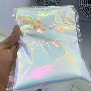 Bột màu siêu biến đổi Aurora White, màu đỏ cam xanh cầu vồng, hiệu ứng chuyển màu Hypershift, sơn ô tô, bột ngọc trai - Product Image 2