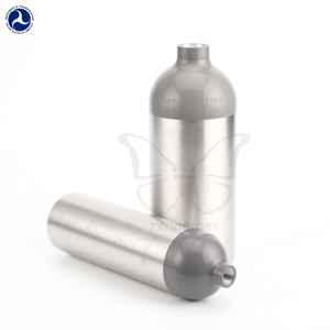 Cilindro de Dióxido de Carbono de Grado Alimenticio de Aluminio con Certificación DOT de ZX Manufacturer, 1.5LB, 2.5LB, 10LB, 20LB, para Acuarios y Bebidas, con Logotipo Personalizado - Product Image 1