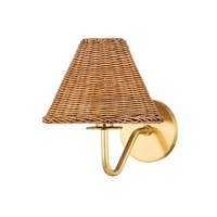 Applique Murale LED Moderne Nordique en Bambou, Créative et Minimaliste, pour Chambre et Salon, Décorative Rétro avec Télécommande