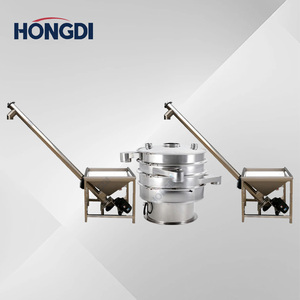 Línea de Producción Automática de Detergente en Polvo sin Polvo, Capacidad de 30 Bolsas/min, Mezclador de Arado de Plástico, Alimentador por Vacío, Llenado Vertical con Tornillo Sin Fin - Product Image 5