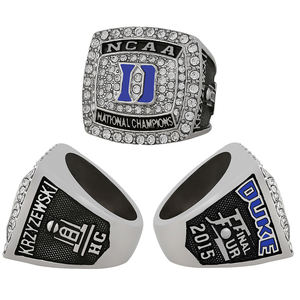 2015 Duke University Blue Devils Championship Ring, artisanat exquis, bague commémorative de mode sportive, personnalisable - Product Image 2