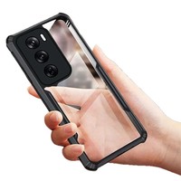 Telefoon Behuizing Voor Realme C75 C71 C73 C75x C63 C65 C67 C61 C55 C53 C51 Case Zwart Anti-Drop Acryl Telefoon Volledige Beschermhoes