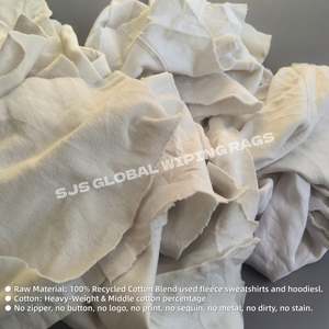 Trapos de Lana Reciclada de 25 kg para Limpieza Industrial y Marina, Trapos Blancos 100% Algodón, Trapos Industriales de Algodón para Limpieza - Product Image 4