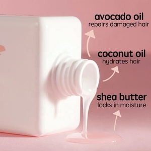Huile de coco de ricin réparatrice et hydratante, marque privée, prévient les dommages à la croissance <span class=keywords><strong>des</strong></span> <span class=keywords><strong>cheveux</strong></span>, shampoing Gel pour femmes - Product Image 5