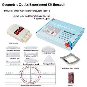 Magnetische aantrekkingskracht Fysische geometrische optica Experimentele set GX-5010 Box Ontdek breking Reflectie Licht Concave-convex - Product Image 4