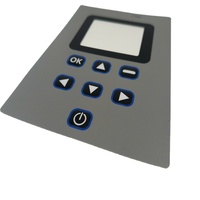 Tombol Embossing Metal Dome Membrane Switch dengan Perekat 3M9448A untuk Remote Controller