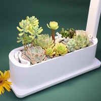 Kit de jardinage d'herbes aromatiques d'intérieur, mini-boîte de culture hydroponique intelligente avec arrosage automatique pour usage domestique, en plastique ABS