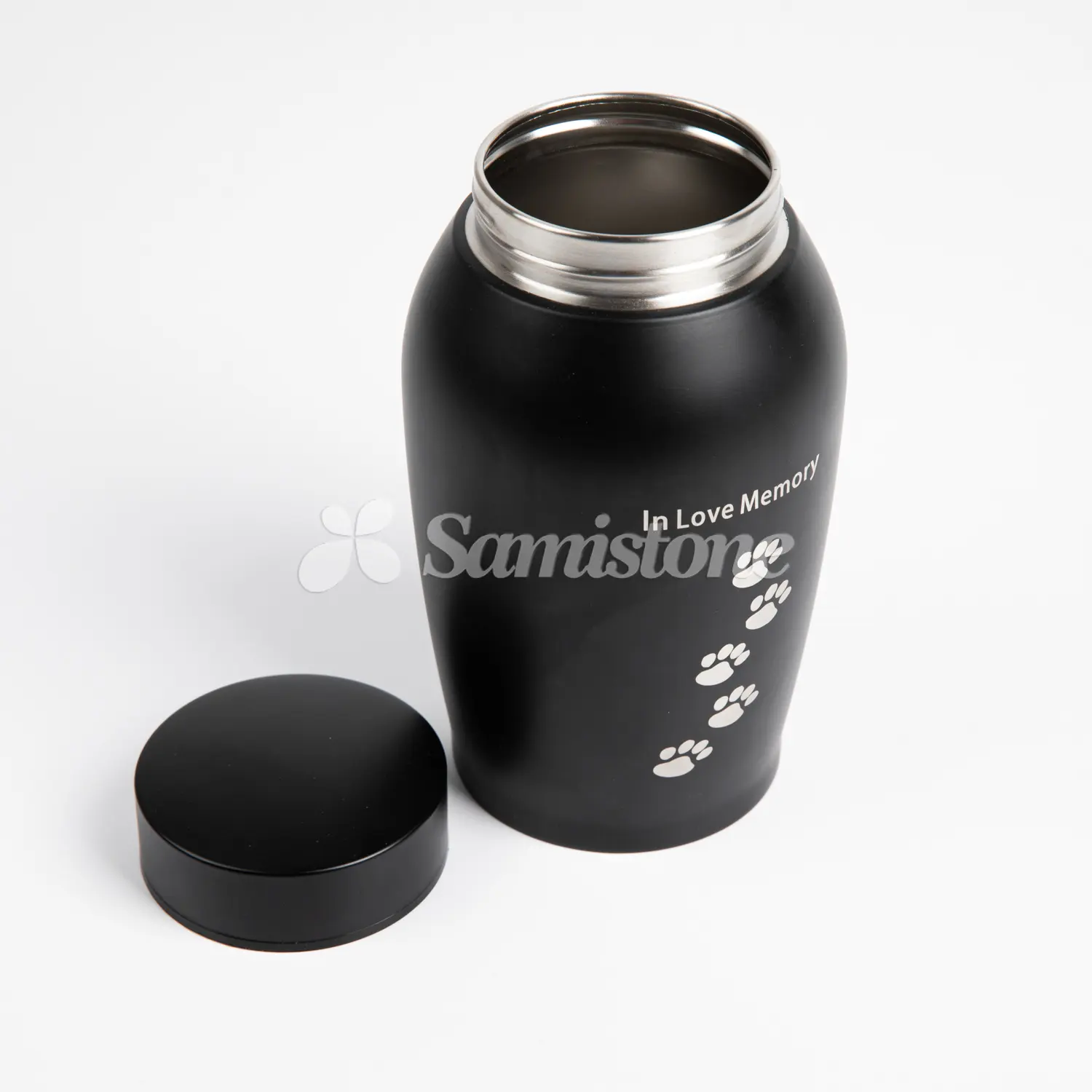 Lembranças do animal de estimação, urn américa, presente, oem personalizado, aço inoxidável, gato, caixa de logotipo para pet ashes