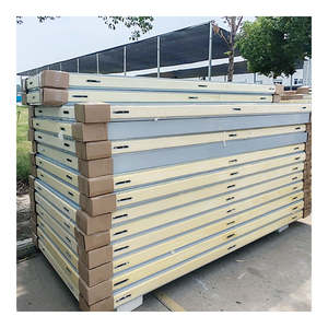 Panneau sandwich en polyuréthane PU PIR pour murs/toits, bonne <span class=keywords><strong>étanchéité</strong></span> <span class=keywords><strong>à</strong></span> <span class=keywords><strong>l</strong></span>'<span class=keywords><strong>air</strong></span>, panneau sandwich pour chambre froide - Product Image 5