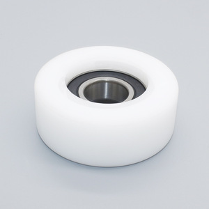 ล้อพลาสติก POM แบบหนาสำหรับงานหนัก ล้อเคลื่อนที่เคลือบลูกปืน ล้อพลาสติกขนาดใหญ่สำหรับเครื่องจักร - Product Image 4