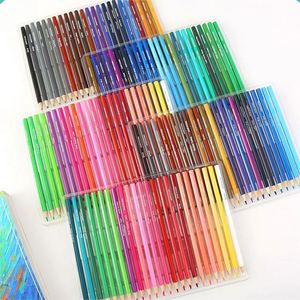 Lot de 120 crayons de couleur professionnels en gros, forme hexagonale, en bois, à base d'huile, pour étudiants et artistes - Product Image 4