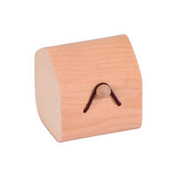 Boîte à thé et de rangement en bois de bouleau biodégradable, ronde, personnalisée, avec logo gravé au laser, taille personnalisée, multifonctionnelle