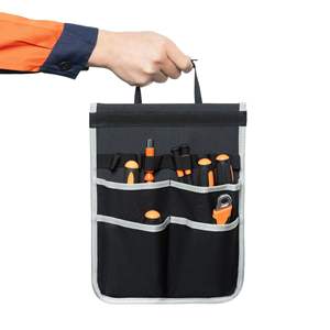 Shuangmeng'er <b>Tool</b> Duffle Bag Red 35-39 Pockets Double Handle With Inner Organizer For <b>Hardware</b> Electrical Woodworking <b>Tools</b> - Product Image 4