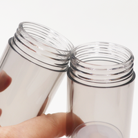Flacon Pompe Airless Cosmétique pour Savon Liquide, Bouchon Noir, Couleurs Personnalisées, Extra Épais, 15ml, 30ml, 50ml, de l'Usine d'Emballage
