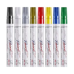 Professionele Verf Marker Pennen Sets Custom Logo Snel Droog En Waterdicht Permanente Olie Gebaseerde Verf Marker Set