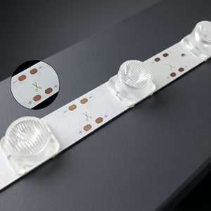 Tube LED rigide en aluminium à éclairage latéral longue durée 50000H IP20, télécommande, intensité variable, pour stand d'exposition - Product Image 1
