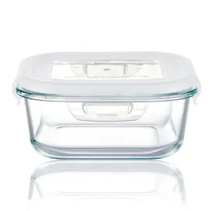 Food Storage Container Food LINUO LFGB CERTIFICATE Microwave Safe Oven Safe Glass Food Storage Food Container With Lids