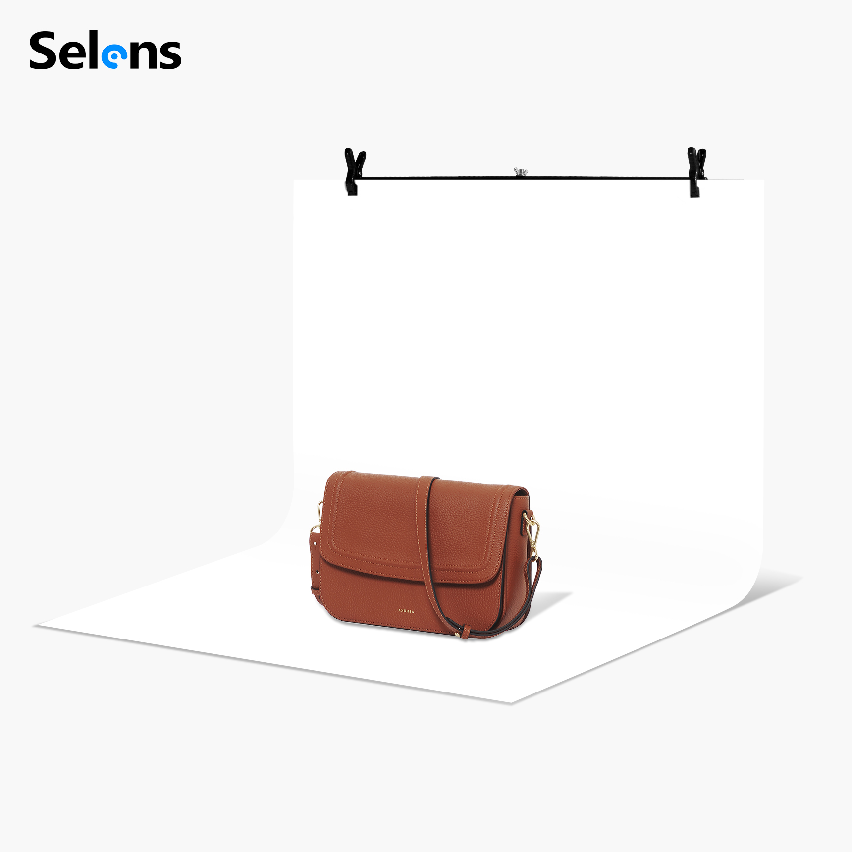 Supporto A T Per Sfondo Fotografico Selens – 70x102 Cm, Regolabile, Con 2 Morsetti A Clip, In Alluminio, Portatile, Per Studio E Prodotti