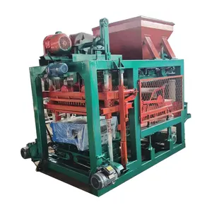 Widely used electric hollow concrete cement block brick making maker machine price for sale