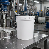 Revêtement liquide polyuréthane noir monocomposant SP110 pour l'étanchéité des sols de salle de bain et de balcon
