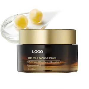 Crème hydratante pour le visage anti-rides, rajeunissante et éclaircissante à l'acide hyaluronique et à l'acide mandélique coréen 55g - Product Image 1