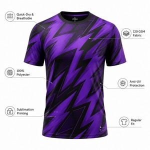 Maglia Personalizzata per Esports, T-shirt Professionale da Gaming con Stampa Integrale, Abbigliamento per Atleti del Cyber Sport per Competizioni di Squadra - Product Image 2