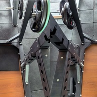 Equipo de Gimnasio SK Fitness, Power Rack para Levantamiento de Pesas, Entrenamiento de Fuerza, Jaula para Gimnasio en Casa, Power Rack con Plataforma