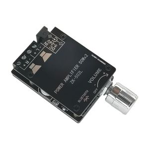 Mini Versión 20W30W40W50WX2 <span class=keywords><strong>blueh</strong></span> 5.0 Placa Amplificadora de Potencia Digital con Perilla para Ajustar el Volumen con Interruptor 502L - Product Image 1