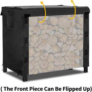 Couverture en <span class=keywords><strong>bois</strong></span> <span class=keywords><strong>de</strong></span> feu <span class=keywords><strong>de</strong></span> haute qualité extérieure 420D Oxford tissu imperméable PU revêtement <span class=keywords><strong>bois</strong></span> <span class=keywords><strong>de</strong></span> <span class=keywords><strong>chauffage</strong></span> Rack couverture <span class=keywords><strong>de</strong></span> stockage - Product Image 4