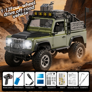 HOSHI KFPLAN KF90 <span class=keywords><strong>Auto</strong></span> RC Scala 1/12 4WD Drift Car 2.4G Telecomando <span class=keywords><strong>Auto</strong></span> da Arrampicata Modello RC Crawler per Regalo di Natale - Product Image 4