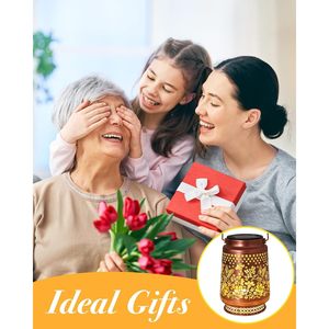 Hummingbird Metal LED <b>Hanging</b> <b>Solar</b> <b>Lantern</b> Outdoor Waterproof Garden Decor for Landscape - Product Image 4