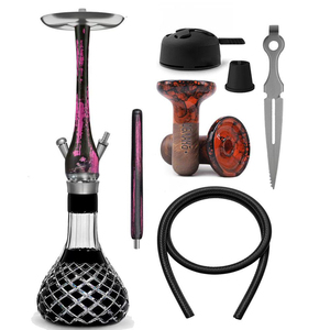 Narguile de madera Hookah Glass Shisha Sheesha Set Polonia Wookah Indoor Party Hookah Bar Cafe Restaurant Original Premium Hookah - Product Image 3