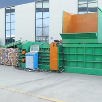 Presse hydraulique pour compresser les bouteilles en plastique, les vêtements et les textiles, machine à emballer les déchets de papier et de carton