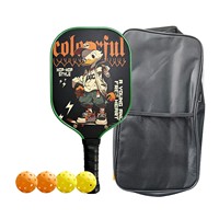 Raquette de Pickleball en Fibre de Verre Légère Standard USAPA de 13 cm d'Épaisseur, à Prix Abordable, OEM ODM, Logo Personnalisé