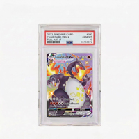 Étui de protection transparent en acrylique anti-UV pour cartes à collectionner gradées – Présentoir