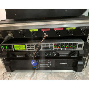 מוסיקה ביתית קטנה מקורה 1u 110v 220v 4 ערוץ כיתה d דיגיטלי מגבר אודיו קריוקי - Product Image 6