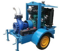Pompes à eau d'irrigation portables diesel haute pression 25MPa 40HP à engrenages pour usage agricole à vendre