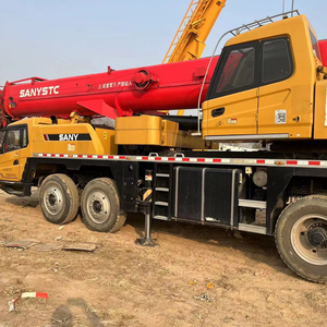 Grue sur camion SANY 2021 de 100 tonnes d'occasion avec boîte de vitesses, moteur et pompe à vendre - Product Image 1