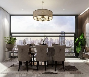 Nuoxin mới nhất tự động ban công dọc cửa sổ trượt điện nâng lên đôi kính khung nhôm thông minh TREO CỬA SỔ - Product Image 2