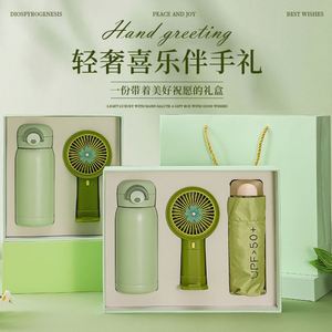 Idea <span class=keywords><strong>de</strong></span> Nuevo Producto 2026: Exquisito Set <span class=keywords><strong>de</strong></span> Regalo <span class=keywords><strong>de</strong></span> Oficina Marca Mairun Modelo Mr311 con Mini Ventilador, Paraguas, Botella <span class=keywords><strong>de</strong></span> Agua y Caja <span class=keywords><strong>para</strong></span> Toallas - Product Image 4