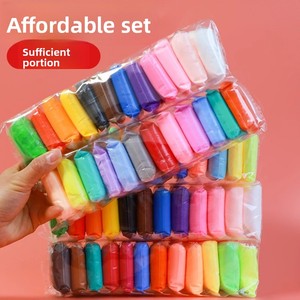 12-Màu Siêu-Ánh Sáng Playdough & Slime Cho Trẻ Em Tự Làm Pha Lê Mô Hình Mẫu Giáo Không Gian Màu Đất Sét Đóng Gói Trong Túi - Product Image 2